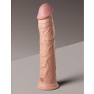 11" Dual Density Silicone Cock  Light
