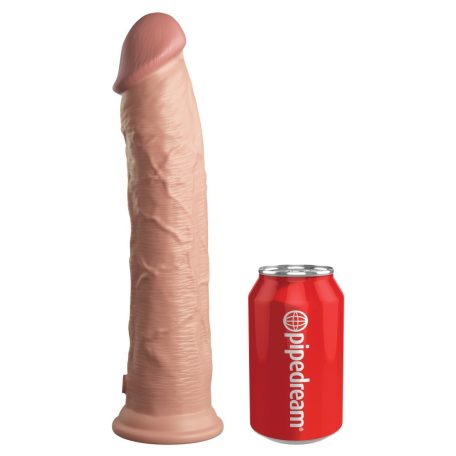 11" Dual Density Silicone Cock  Light