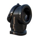Cock Pipe With Ball-Stretcher  Black