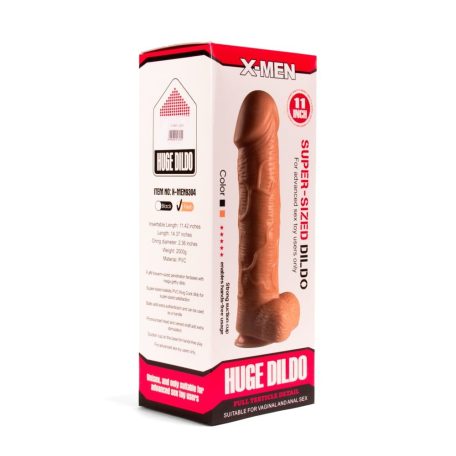 X-MEN Super Sized Dildo 11 inch Flesh II